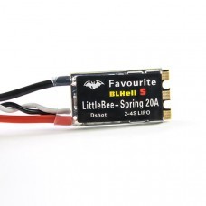 Favourite FVT LittleBee Spring 20A ESC BLHeli_S 2-4S Dshot Mulitshot OneShot125 Oneshot42 