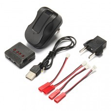 RC Drone Spare Parts Charger Set X4A-B 1pcs X4A-A Charger Set 4pcs DYX-007 Connect Cable