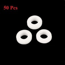 50pcs Rubber Wiring Grommets Ring Cable Protector 5/6/7/8mm Inner Dia