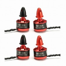 4X Racerstar Racing Edition 1306 BR1306 3100KV 1-2S Brushless Motor CW/CCW For 150 180 200