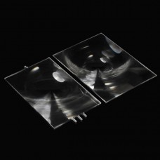 1 Pair DIY Universal 5 Inch 5.8 Inch Fresnel Lens 0.1mm Spacing For HD Projector FPV Goggles Headset