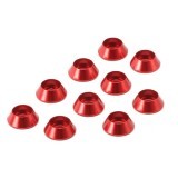 10PCS M3 Aluminium Cheese Head Cup Head Hex Socket Screws Spacer Washer for RC Racer Multicopter