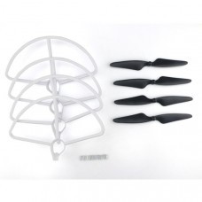 Hubsan H501S H501C RC Drone Sapre Parts CW/CCW Propellers & Protection Cover Set