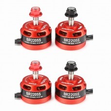 4X Racerstar Racing Edition 2205S BR2205S 2300KV 2-4S Brushless Motor For X210 220 QAV250 FPV Frame
