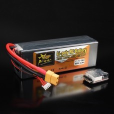 ZOP Power 11.1V 5500mAh 3S 35C Lipo Battery XT60 Plug With Battery Alarm 