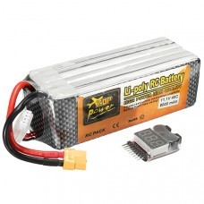 ZOP Power 11.1V 8000mAh 3S 40C Lipo Battery XT60 Plug With Battery Alarm