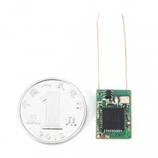 2.4G 8CH 0.7g Dual Antenna DSM2 DSMX Compatible Mini Receiver With DSM Output