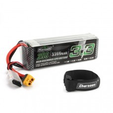 Charsoon 18.5V 3300mAh 5S 25C Lipo Battery XT60 Plug with Strap