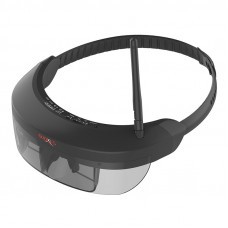 GLAXXES G619 5.8G 40CH FPV Goggles Monocular 9.8 Inch Virtual Screen Video Headset DVR For FPV Racer
