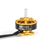 Racerstar Racing Edition 1103 BR1103 6500KV 1-2S Brushless Motor Gold For 50 80 100 RC Multirotor