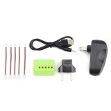 X5A-D 3.7V 1S 3A Upgrade Battery Charger Set For Blade Inductrix Tiny Whoop