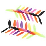 10 Pairs Racerstar 2530 R-DD65X3 65mm 3 Blade Propeller 1.5mm Mounting Hole For 1103-1106 Motor