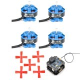 Racerstar 1103 BR1103B 8000KV Motor Blue w/ 1535 Prop Eachine Minicube Compatible Frsky RX F3 ESC