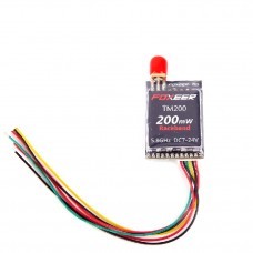 Foxeer TM200 200mW 5.8G 40CH Raceband VTX FPV Mini AV Transmitter For Micro Racer Drone