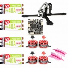 Realacc D215 FPV Racing Frame w/ Racerstar BR2305S 2400KV Motor RS40A V2 ESC Omnibus F4 5042 Prop 