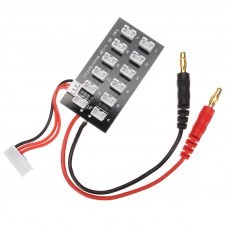 Mini JST-PH 7.4V Battery Parallel Charging Charger Board 4mm Banana Plug for Imax B6 