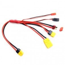 5 In 1 XT60 Plug Battery Charging Connect Cable For ISDT SC-608 SC-620 Q6 PULS Charger