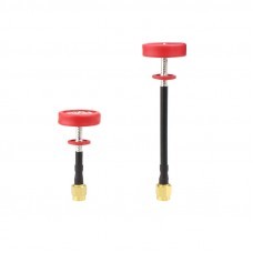 2 PCS Emax Pagoda 2 5.8G 50mm/80mm 5cm/8cm LHCP/RHCP White/Red FPV Antenna SMA 