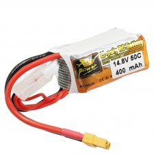 ZOP Power 14.8V 400mAh 50C 4S Lipo Battery XT30 Plug