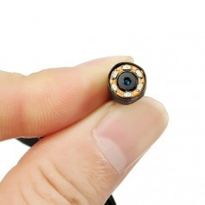 3.6mm 1200TVL 1/4 COMS PAL/NTSC Night Vision Mini FPV Camera IR Sensitive w/ Audio