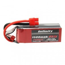 Infinity 1500mah 80C-110C 4S1P 14.8V RS FORCE EDITION Lipo Battery 