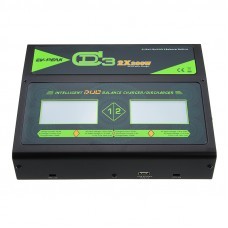 EV-PEAK CD3 2X200W 25A Dual AC/DC 1-6S Lipo Battery Balance Charger Discharger With Touch Screen