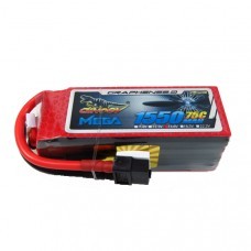 Giant Power DINOGY MEGA GRAPHENE 2.0 1550mAh 14.8V 75C Lipo Battery 