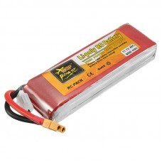 ZOP Power 11.1V 6000mAh 45C 3S Lipo Battery XT60 Plug