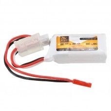 ZOP Power 7.4V 450mAh 60C 2S Lipo Battery JST Plug For Eachine Aurora 90 100 FPV Racer