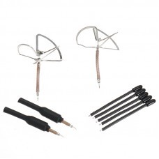 Turbowing 5.8GHz 3dBi 3 Leaf Clover/Copper Tube Gain Super Mini FPV Antenna Combo