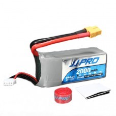 JJPRO-P04 Power 11.1V 2000mah 30C 3S Lipo Battery XT60 Plug With Strap Bag
