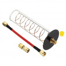 WYFPV 5.8G 16DBi RHCP Directional Spiral Spring Helical FPV Antenna 11cm RP-SMA/SMA  