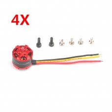 4X Eachine Upgrade Motor 1104 6500KV Brushless Motor 1-3S For Eachine Aurora 90 100 Mini FPV Racer