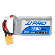 JJPRO-P02 Power 11.1V 1500mah 30C 3S Lipo Battery XT60 Plug