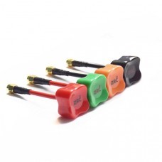 ZRC 80mm RHCP 5.8G 2dBi 4-Leaf Clover Mushroon Omni-directional FPV Antenna SMA/RP-SMA For TX RX
