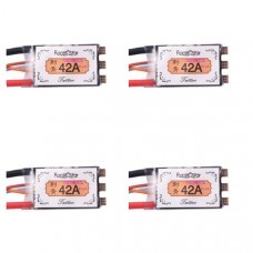 4X Racerstar Tattoo+ 42A BLheli_32 72MHz GD32F150 ESC Dshot1200 Ready Current Sensor LED Telemetry