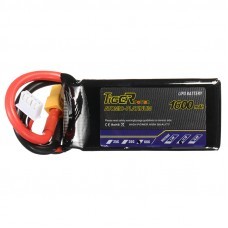 Tiger Power 11.1V 1600mAh 60C 3S Lipo Battery XT60 Plug