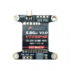 FLASH VTX5848 48CH 5.8G 25mW/200mW/600mW Switchable FPV Transmitter Module PPM/SBUS/DSM2 Control 