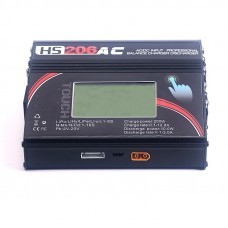 HS206AC 200W 12A AC/DC  High Power Touch Screen Banlace Charger Discharger for LiPO Battery
