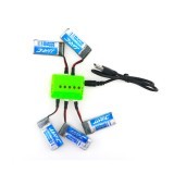 5X JJRC H43WH 3.7V 500MAH 20C Battery Charger Set RC Drone Spare Parts