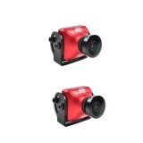 2PCS RunCam Eagle 2 800TVL CMOS 2.5mm 4:3 NTSC/PAL Switchable Super WDR FPV Camera Low Latency Red