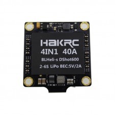 Hakrc 40A 40amp 4 In 1 ESC BLHeli_S BB2 2-6S Dshot600 Built-in 5V 2A BEC For FPV Racing Drone
