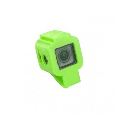 RJX Mini Camera Mount TPU Protective Case 3D Printed for FOXEER BOX 4K FPV Racing Drone Black Green