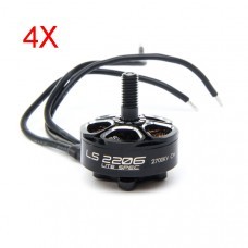 4X EMAX LS2206 Lite Spec 2206 2700KV 3-5S CW Thread Brushless Motor for FPV Racing Drone