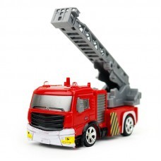 Coke Can Shenqiwei 8027 1:58 Aerial Ladder Fire-Truck Remote Control Car Mini 4 Channel 
