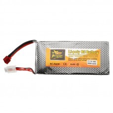 ZOP Power 11.1V 6000mah 35C 3S Lipo Battery T Plug for RC Drone