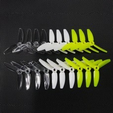 10 Pairs LDARC / Kingkong 3140 3.1x4.0 Inch PC M5 3-Blade Propeller for Racing Drone