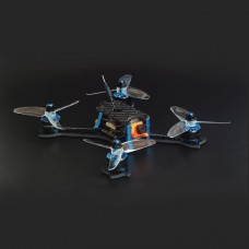 FlyFox Blue Fox 145mm FPV RC Drone w/ F4 Built In OSD 20A BLHeli_S RunCam Micro Swift 2 BNF