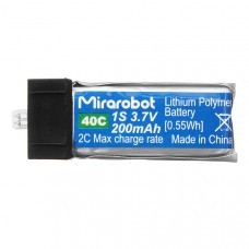 Mirarobot S60 Micro FPV Racing Drone Spare Parts 3.7V 200mah 45C Lipo Battery