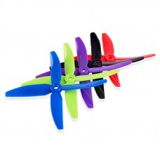 5 Pairs 5040 4 Blade Propeller 5.0mm Mounting Hole For RC Drone FPV Racing Multi Rotor